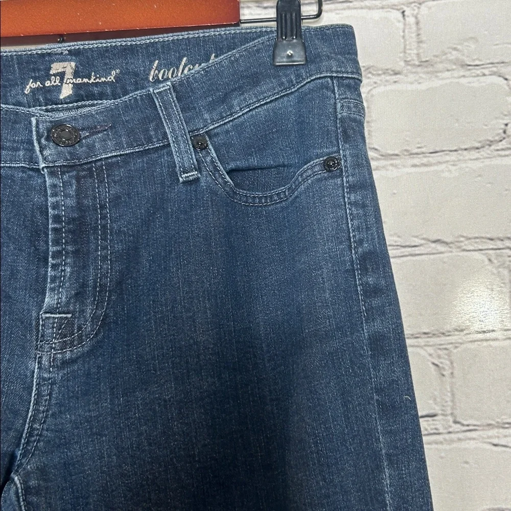 7 For All Mankind Bootcut Blue Jeans Size 29 Excellent Condition